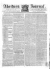 Aberdeen Press and Journal Monday 04 September 1786 Page 1