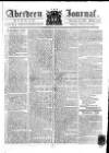 Aberdeen Press and Journal Monday 06 November 1786 Page 1