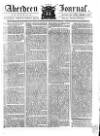 Aberdeen Press and Journal Tuesday 30 January 1787 Page 1