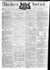 Aberdeen Press and Journal Monday 21 March 1791 Page 1