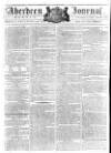 Aberdeen Press and Journal Monday 07 November 1791 Page 1
