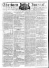 Aberdeen Press and Journal Monday 09 January 1792 Page 1