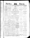 Aberdeen Press and Journal Saturday 22 January 1881 Page 1