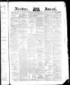 Aberdeen Press and Journal Saturday 05 March 1881 Page 1