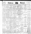 Aberdeen Press and Journal Wednesday 09 January 1884 Page 1