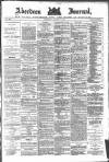 Aberdeen Press and Journal Wednesday 12 January 1887 Page 1