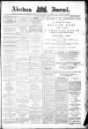 Aberdeen Press and Journal Monday 03 October 1887 Page 1
