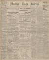 Aberdeen Press and Journal Wednesday 02 March 1910 Page 1