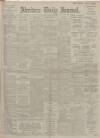 Aberdeen Press and Journal Monday 09 January 1922 Page 1