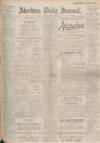 Aberdeen Press and Journal Monday 13 February 1922 Page 1