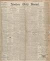 Aberdeen Press and Journal Thursday 09 March 1922 Page 1
