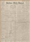 Aberdeen Press and Journal Wednesday 29 March 1922 Page 1