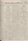 Aberdeen Press and Journal Thursday 01 November 1923 Page 1