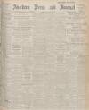 Aberdeen Press and Journal Wednesday 23 January 1924 Page 1