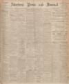 Aberdeen Press and Journal Wednesday 08 October 1924 Page 1