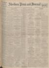 Aberdeen Press and Journal Saturday 20 November 1926 Page 1