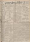 Aberdeen Press and Journal Friday 20 January 1928 Page 1