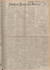Aberdeen Press and Journal Tuesday 24 January 1928 Page 1