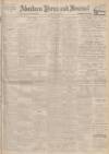 Aberdeen Press and Journal Thursday 04 October 1934 Page 1