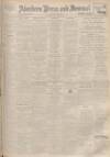 Aberdeen Press and Journal Thursday 08 November 1934 Page 1