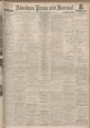Aberdeen Press and Journal Monday 17 October 1938 Page 1