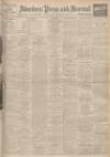 Aberdeen Press and Journal Saturday 14 January 1939 Page 1