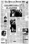 Aberdeen Press and Journal Tuesday 08 August 1972 Page 1