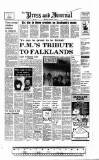 Aberdeen Press and Journal Monday 10 January 1983 Page 1