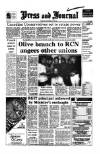 Aberdeen Press and Journal Tuesday 22 November 1988 Page 1