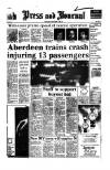 Aberdeen Press and Journal Thursday 01 December 1988 Page 1