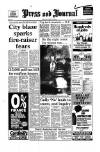 Aberdeen Press and Journal Friday 13 January 1989 Page 1