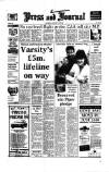 Aberdeen Press and Journal Saturday 21 January 1989 Page 1