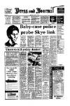 Aberdeen Press and Journal Monday 15 January 1990 Page 1