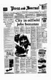 Aberdeen Press and Journal Friday 13 July 1990 Page 1