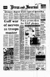 Aberdeen Press and Journal Thursday 09 August 1990 Page 1