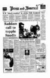 Aberdeen Press and Journal Thursday 06 September 1990 Page 1