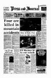 Aberdeen Press and Journal Monday 04 February 1991 Page 1