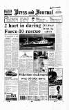 Aberdeen Press and Journal Friday 18 October 1991 Page 1