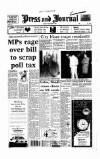 Aberdeen Press and Journal Friday 01 November 1991 Page 1