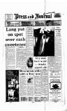 Aberdeen Press and Journal Thursday 07 November 1991 Page 1