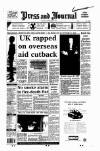 Aberdeen Press and Journal Saturday 12 September 1992 Page 1