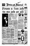 Aberdeen Press and Journal Friday 25 September 1992 Page 1