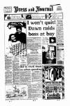 Aberdeen Press and Journal Thursday 29 October 1992 Page 1