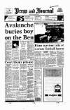 Aberdeen Press and Journal Tuesday 22 December 1992 Page 1
