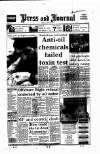 Aberdeen Press and Journal Friday 22 January 1993 Page 1