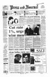 Aberdeen Press and Journal Wednesday 13 October 1993 Page 1