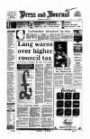 Aberdeen Press and Journal Thursday 09 December 1993 Page 1
