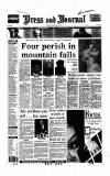 Aberdeen Press and Journal Monday 21 February 1994 Page 1