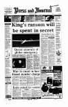 Aberdeen Press and Journal Monday 30 May 1994 Page 1