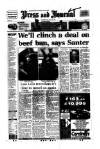 Aberdeen Press and Journal Wednesday 12 June 1996 Page 1